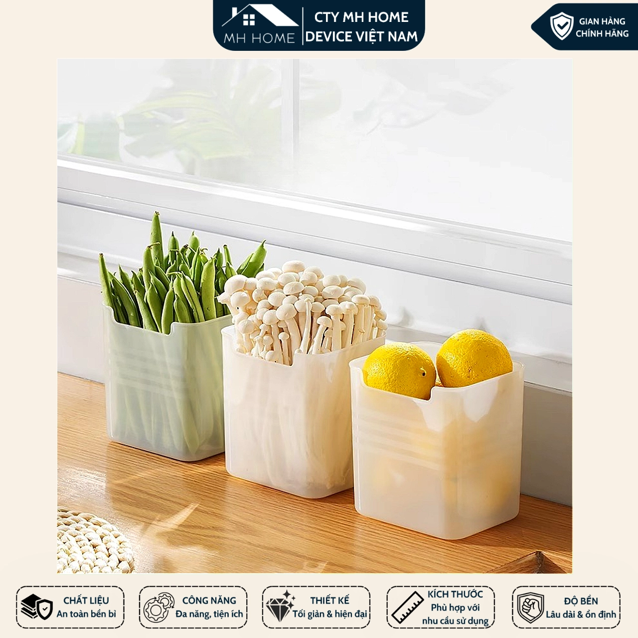 Combo 10 Hộp Nhựa Đựng Thực Phẩm Tủ Lạnh Đa Năng Đựng Rau Củ Đồ Ăn Gắn Cánh Tủ Gọn Gàng